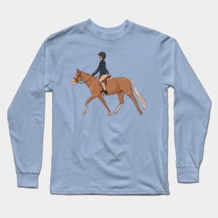 Palomino Hunter Pony Trot Long Sleeve T-Shirt